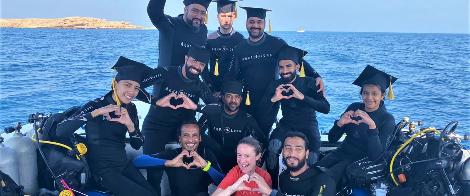 PADI Open Water Diver skills practice in Oman