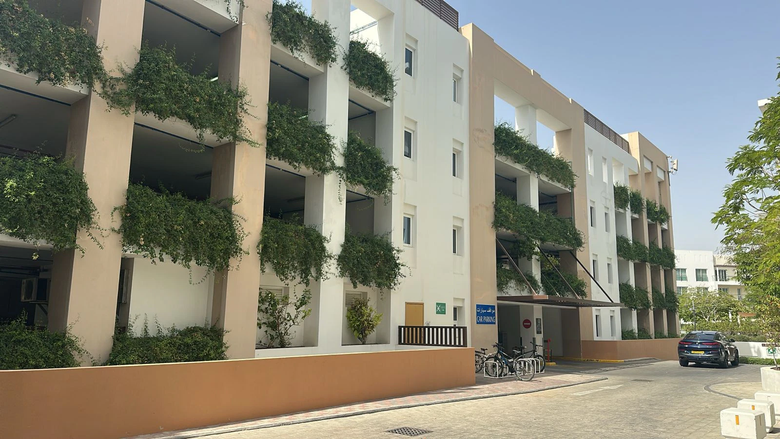 The building at Al Mouj where the dive center is