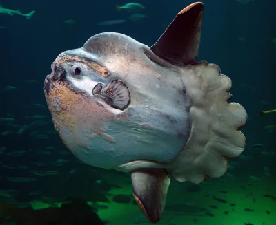 Ocean sunfish, the mola mola the dive center is named after