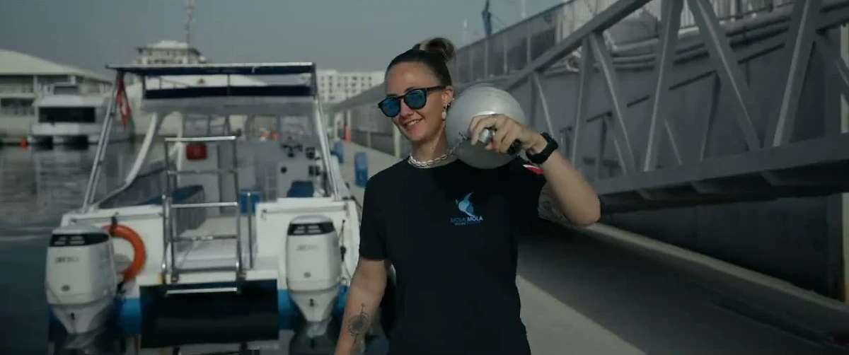 Ocean cleanup at the Daymaniyat Islands