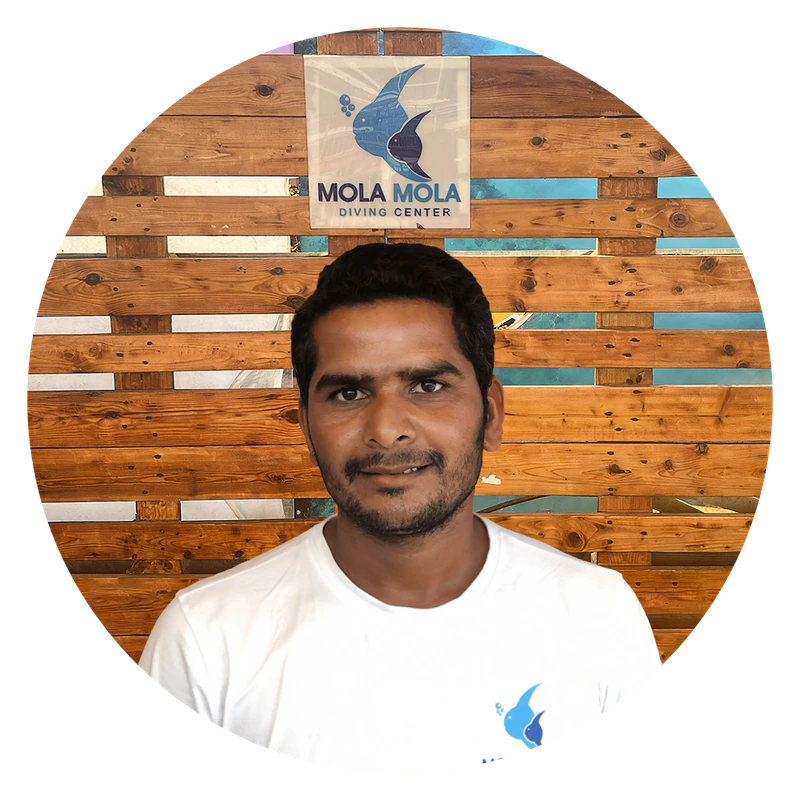 Arif, Boat Captain at MolaMola Diving Center